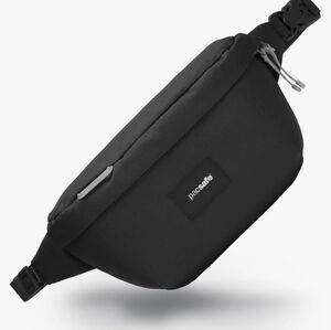 Pacsafe® GO anti-theft sling pack black cross body bag RFID Safe